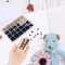 400-Piece Black Safety Eyes for Amigurumi – 8-16mm Oval & Round Crochet Doll Eyes with Washers for Plush Toys, Stuffed Animals & DIY Crafts